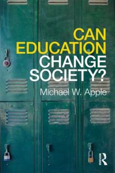Paperback Can Education Change Society? Book