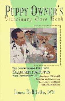 Hardcover Puppy Owner's Veterinary Care Book