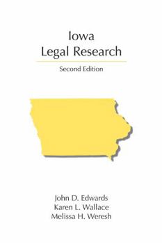 Paperback Iowa Legal Research Book