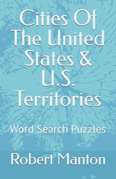 Paperback Cities Of The United States & U.S. Territories: Word Search Puzzles Book
