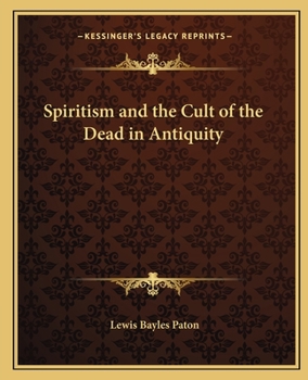 Paperback Spiritism and the Cult of the Dead in Antiquity Book