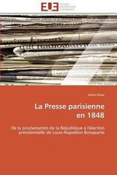 Paperback La Presse Parisienne En 1848 [French] Book