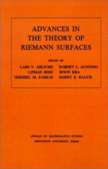 Paperback Advances in the Theory of Riemann Surfaces. (Am-66), Volume 66 Book