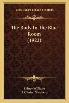 Paperback The Body In The Blue Room (1922) Book