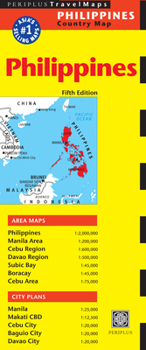Map Periplus Philippines Country Map Book