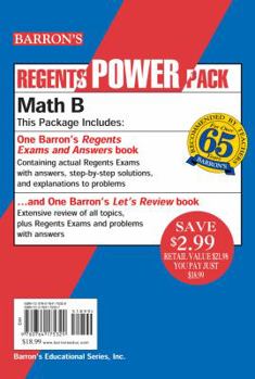 Paperback Regents Power Pack-Math B Book