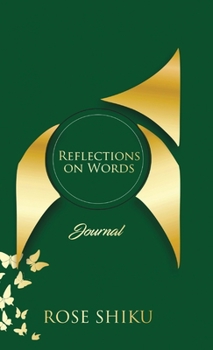 Hardcover Reflections on Words Journal Book