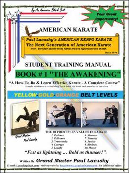 Paperback American Kenpo Karate: Book #1 Awakening Book