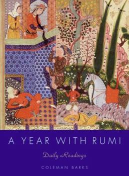 Hardcover A Year with Rumi: Daily Readings Book