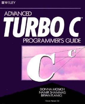 Paperback Advanced Turbo C? Programmer's Guide Book