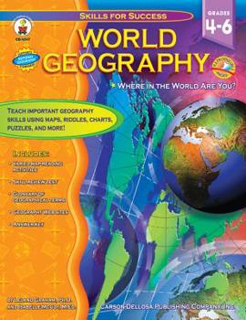 Paperback World Geography, Grades 4 - 6: Where in the World Are You? Book