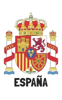 Paperback Espa?a: Handy journal notebook diary with blank lined paper to write in [Spanish] Book