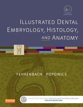 Paperback Illustrated Dental Embryology, Histology, and Anatomy Book