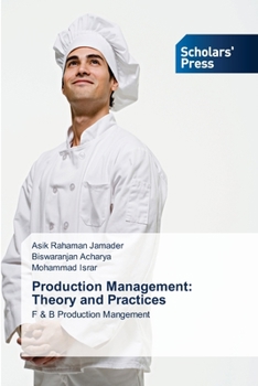 Paperback Production Management: Theory and Practices Book