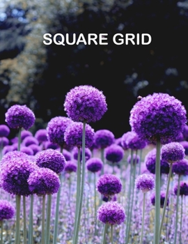 Paperback Square Grid: Graph Paper Square Grid notebook 4 x 4 Book