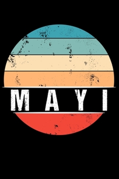 Paperback Mayi: 100 Pages 6 'x 9' -Dot Graph Paper Journal Manuscript - Planner - Scratchbook - Diary Book