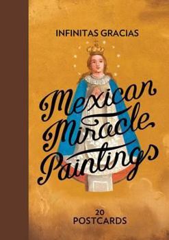 Paperback Mexican Miracle Paintings: 20 Postcards Book