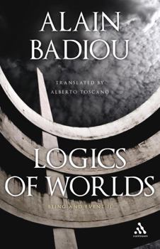 Hardcover Logics of Worlds: Being and Event II Book