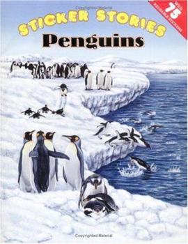 Paperback Sticker Stories Penguins Book