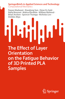 Paperback The Effect of Layer Orientation on the Fatigue Behavior of 3D Printed Pla Samples Book