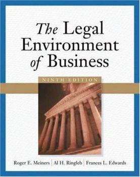 Hardcover The Legal Environment of Business Book