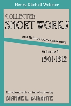 Paperback Collected Short Works and Related Correspondence Vol. 1: 1901-1912 Book