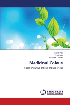 Paperback Medicinal Coleus Book