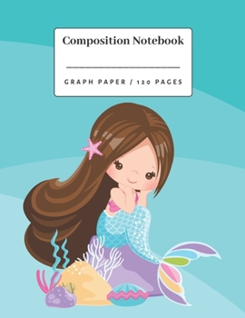Paperback Composition Notebook: Mermaid Story Paper notebook for Kindergarten - Third Grade. Book