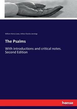 Paperback The Psalms: With introductions and critical notes. Second Edition Book