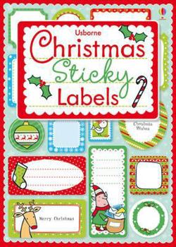 Paperback Christmas Sticky Labels Book