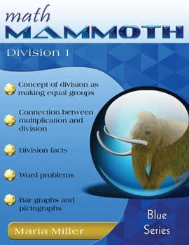 Paperback Math Mammoth Division 1 Book