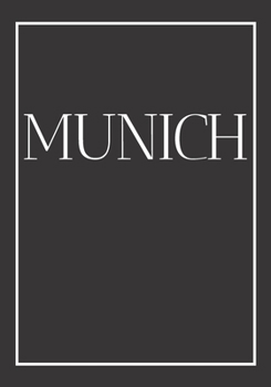 Paperback Munich: A decorative book for coffee tables, end tables, bookshelves and interior design styling Stack Germany city books to a Book