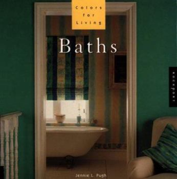 Paperback Colors for Living: Baths Book