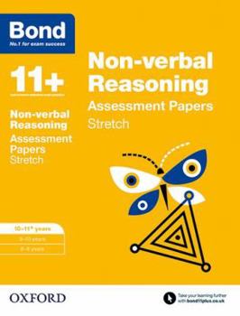 Paperback Bond 11+: Non-Verbal Reasoning: Stretch Papers Book