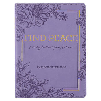 Devotional Find Peace for Moms, 365 Daily Devotions - Faux Leather