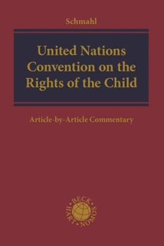 Hardcover United Nations Convention on the Rights of the Child: Article-By-Article Commentary Book