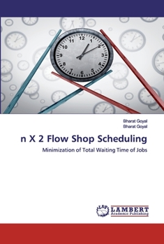 Paperback n X 2 Flow Shop Scheduling Book