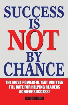 Paperback Success is not by Chance Book