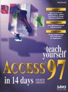 Paperback Teach Yourself Access 97 in 14 Days Book