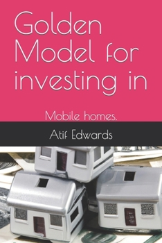 Paperback Golden Modal for investing in: Mobile homes. Book