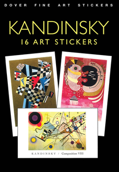 Paperback Kandinsky: 16 Art Stickers Book