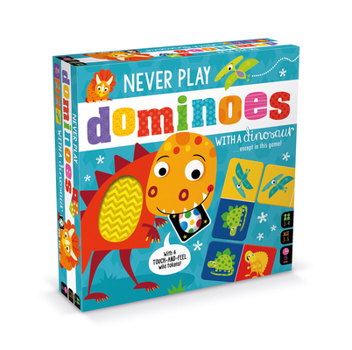 Board Game Never Play Dominoes with a Dinosaur Book