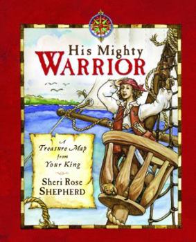 Hardcover His Mighty Warrior: Treasure Letters from Your King Book