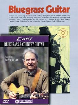 Hardcover Happy Traum Bluegrass Pack: Includes Bluegrass Guitar Book/CD and Easy Bluegrass and Country Guitar DVD Book