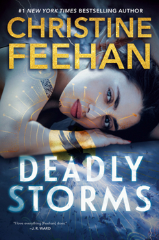 Hardcover Deadly Storms [Large Print] Book