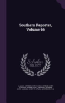 Hardcover Southern Reporter, Volume 66 Book