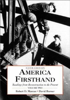 Paperback America Firsthand Book