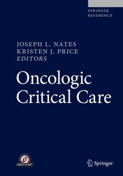 Hardcover Oncologic Critical Care Book