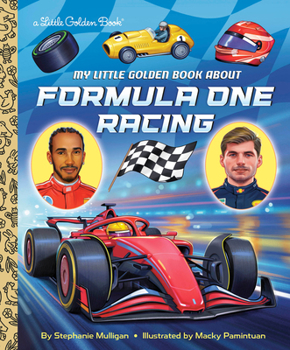 Hardcover My Little Golden Book about Formula One Racing Book