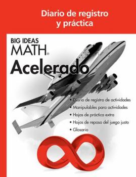 Hardcover Big Ideas Math Red Accelerated, Record and Practice Journal Spanish Edition Book